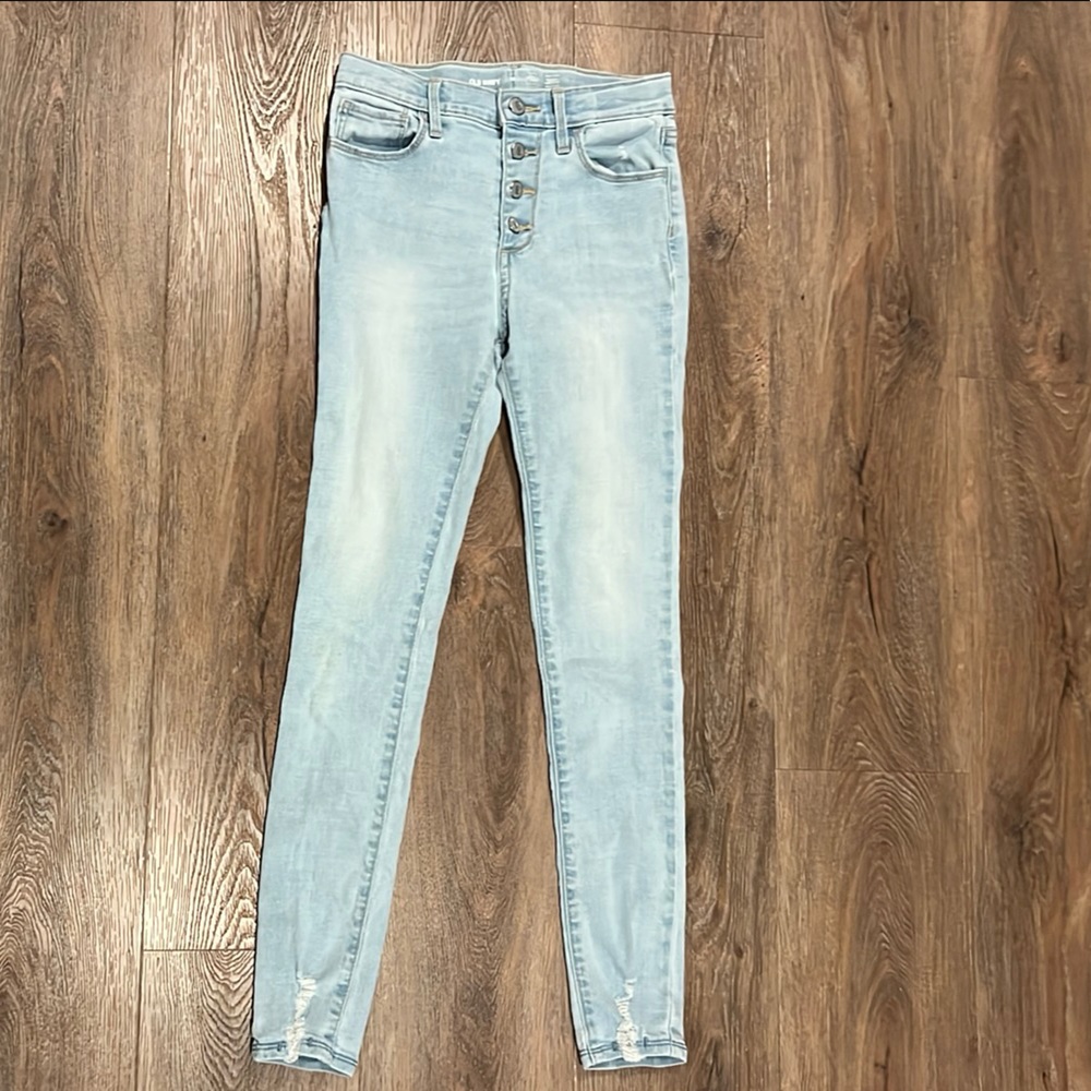 Old navy high rise rock star Light Blue Denim Jeans